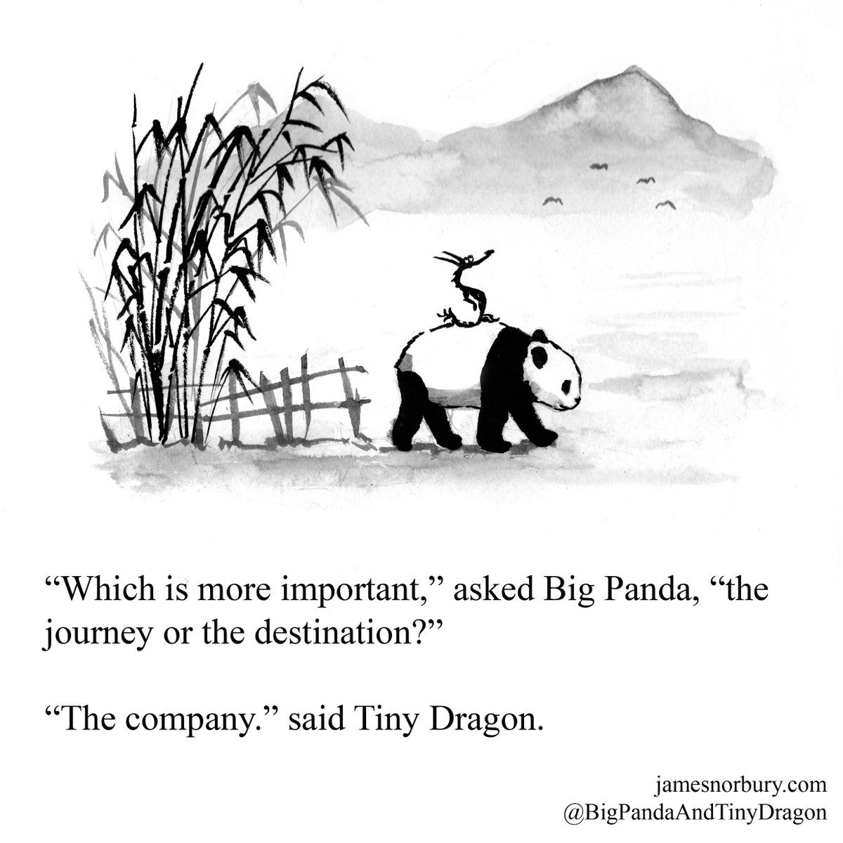 NorburyJames's tweet photo. Instagram - @bigpandaandtinydragon https://t.co/E19jKulMxF 
#panda #dragon #company #journey #mindfulness #spiritual #peace #friendship https://t.co/kvqiL2NHaf