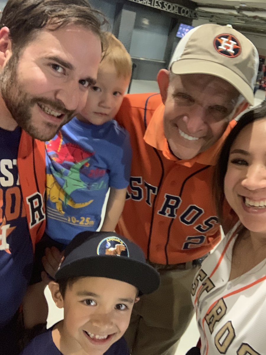 texangwenny's tweet photo. @ATTSportsNetSW I especially miss getting the chance to meet and introduce our boys to Houston legends you might see around the ballpark like @MattressMack #StrosTuesday @blummer27 @JuliaMorales @RealToddKalas https://t.co/zudvKGG9UL