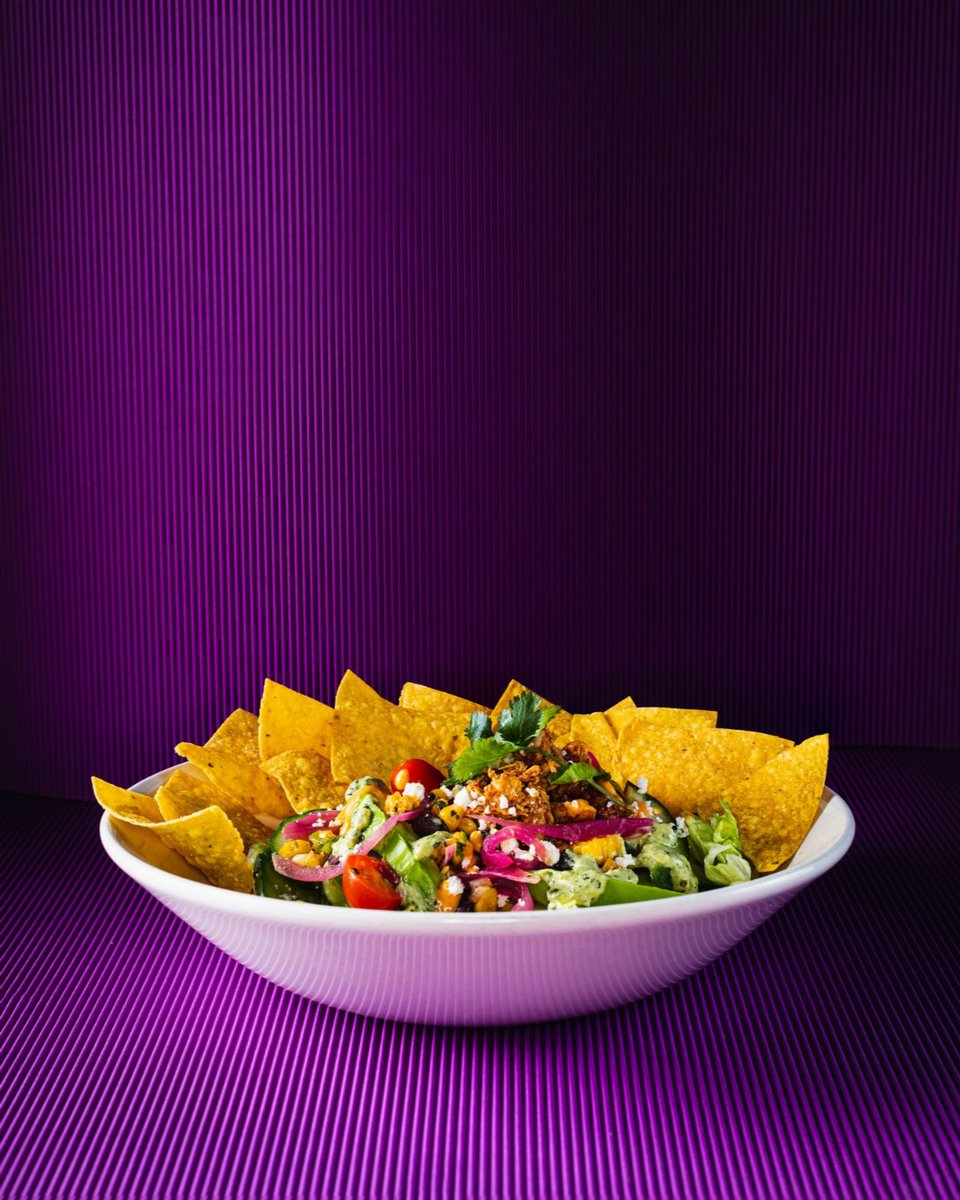 Our delicious Tex-Mex salad served with Iceberg lettuce, corn salsa, lime cilantro dressing, queso fresco, avocado, creamy hot sauce. Option to add pulled or spicy beef.

#sharkclub #sportsbar #sportsbarandgrill #sportsbarlife #texmexsalad