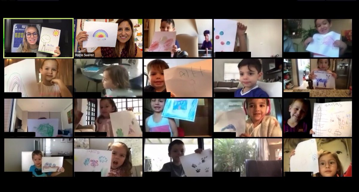 2nd day of school. Getting better and better! Happy to see excitement and great attitude despite the situation! Proud of my little Eagles!  #keepingapositivemindset #distancelearningchallenge <a href="/ASFM_official/">Official ASFM</a>