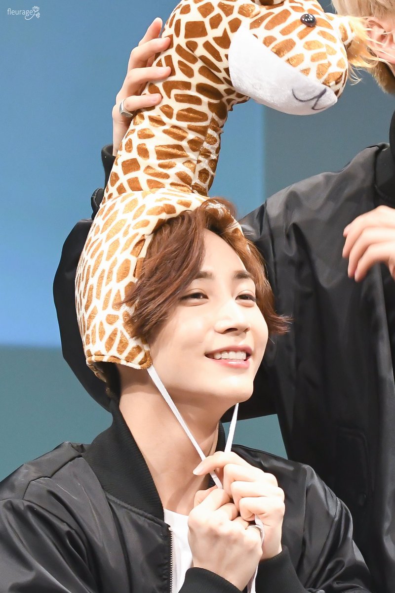 he’s a giraffe !!
