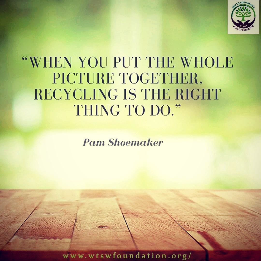wtswfoundation's tweet photo. Follow the 3Rs of Sustainability -
- Reduce
- Reuse
- Recycle
Let's do this together!
#environment #environmentalsustainability #environmentalawareness #environmentalprotection #sustainability #recycling #climatechange #plasticpollution #pollution #publichealthmatters #wtswf https://t.co/knPLJ1tbTa