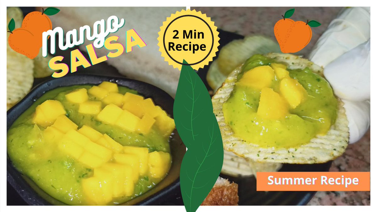 AvVlog's tweet photo. Mango Salsa Dip Recipe | Indian Mango Recipes | Mango Dressing For Salad | How To Make Mango Salad

Watch the video for recipe:
https://t.co/6QltjotOew

#AvFoodVlog #Bangalore #bangaloreriots #banglore #BangloreRiots #wednesdaymorning #coronavirus #reynmen #BidenHarris2020 #storm https://t.co/vrIRkoLu94