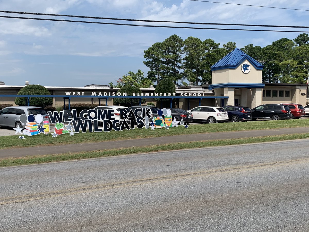 Today was fun! I loved meeting our West Madison students and families! <a href="/WestMadison7/">West Madison Elem.</a>