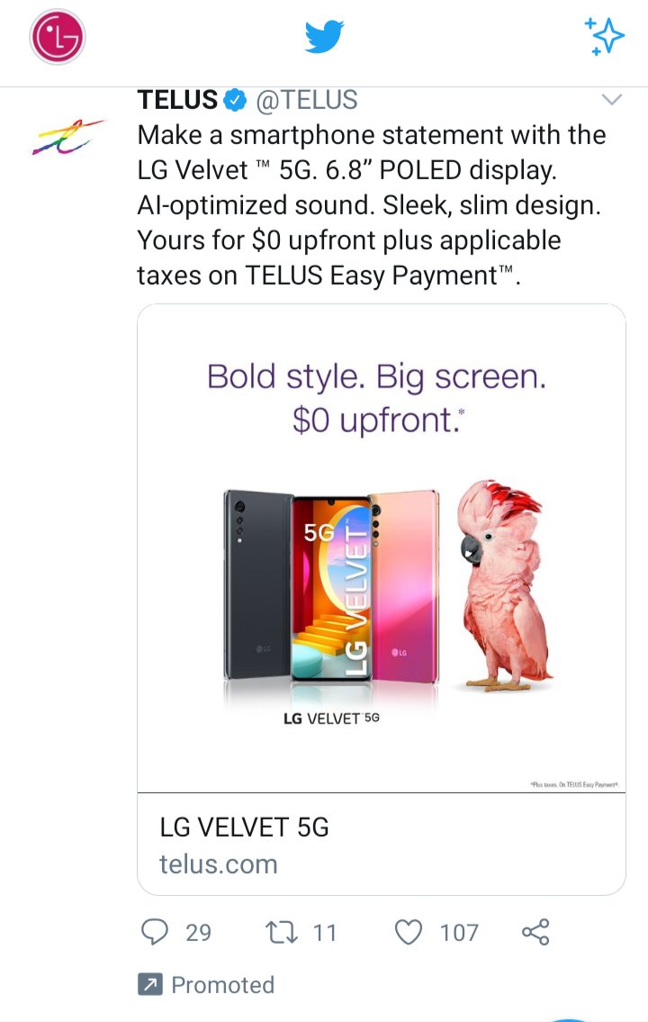 LGparodyok's tweet photo. Great to know our advertisements are working, I love how I get it but I'm LG... https://t.co/Yk3IS1TLFw