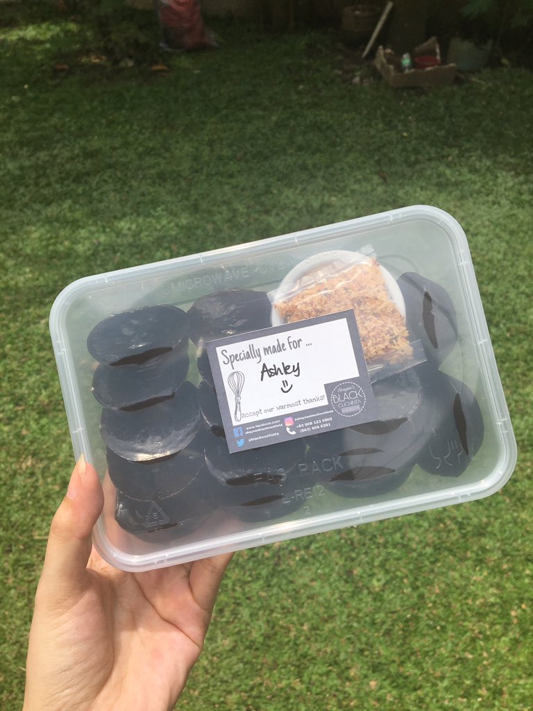 mcstcyyy's tweet photo. Super sarap promise😋 Thank you @blackcuchinta 🖤 https://t.co/09BFqiZTIr