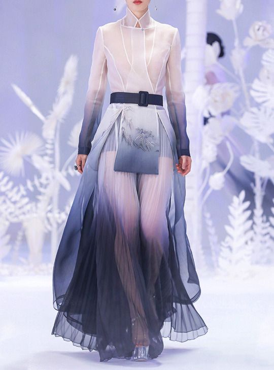 Lan Wangji - Heaven Gaia fall/winter 2020/2021RTW / Georgio Armani spring 2017 RTW / Dior spring/summer 2020 menswear / Armani Privé spring 2010 couture