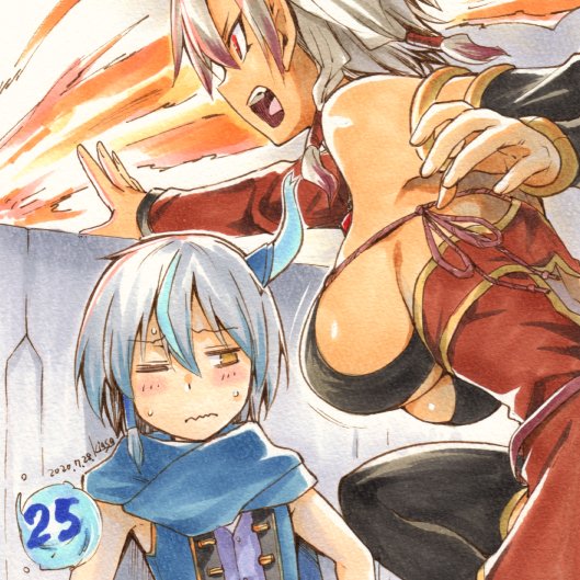 モーメントは最近触ってなかったので最近の宣伝絵を追加しやした。
⚡️「コミカライズ『戦闘員、派遣します!』宣伝絵まとめ」(https://t.co/LnliGcbf6m) 