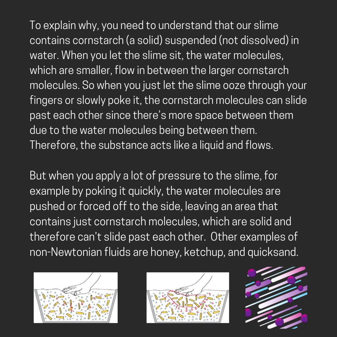 Ja_Slimeco's tweet photo. Whether you’re a parent looking for an engaging science activity or anyone who’s interested in science, Slimeco slime is for you. You’ll have non-Newtonian knowledge at your fingertips. Learn about many science concepts as they relate to our slime through our instruction booklet. https://t.co/E2jFmekEsu