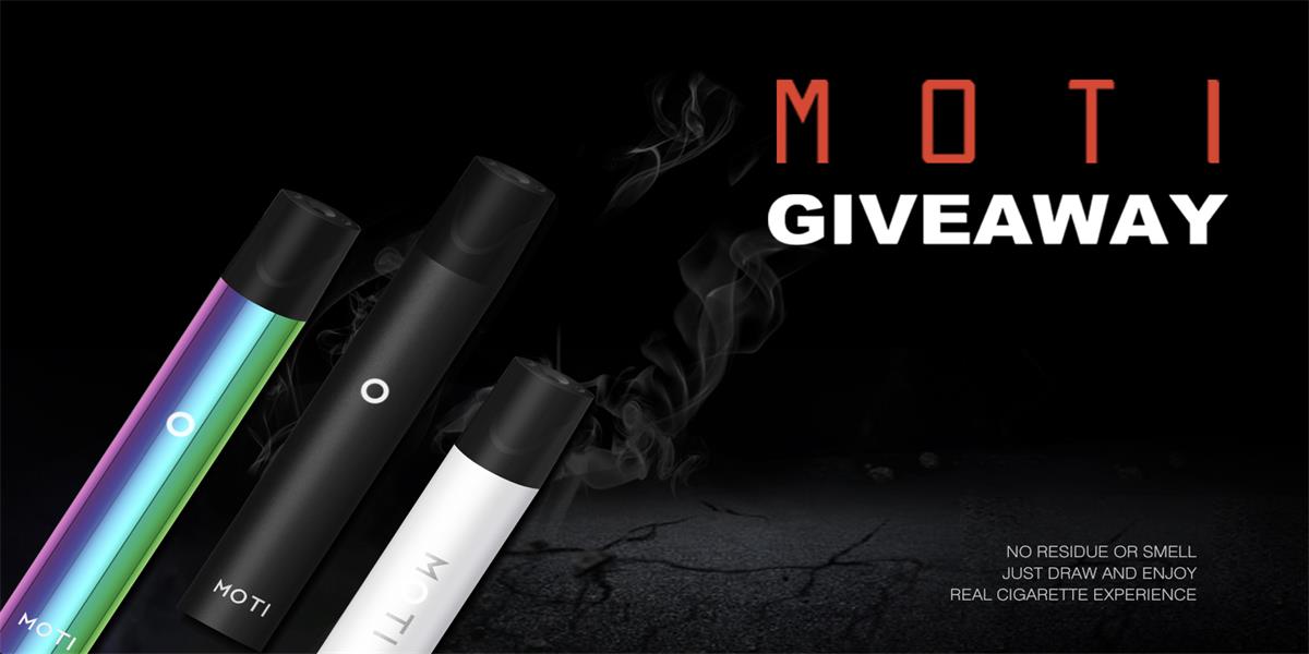 ⚡MOTI Classic Kit GIVEAWAY⚡
Prize:
2* MOTI Classic Kit⠀
4* MOTI pods⠀

How to Get:
1. Follow @motiglobal_
2. Like &amp; share this post
3. Tag 3 vape friends in the comment

2 winners will be announced on Aug 18th to get 1* MOTI Classic and 2* MOTI pods each.
#vape #giveaway