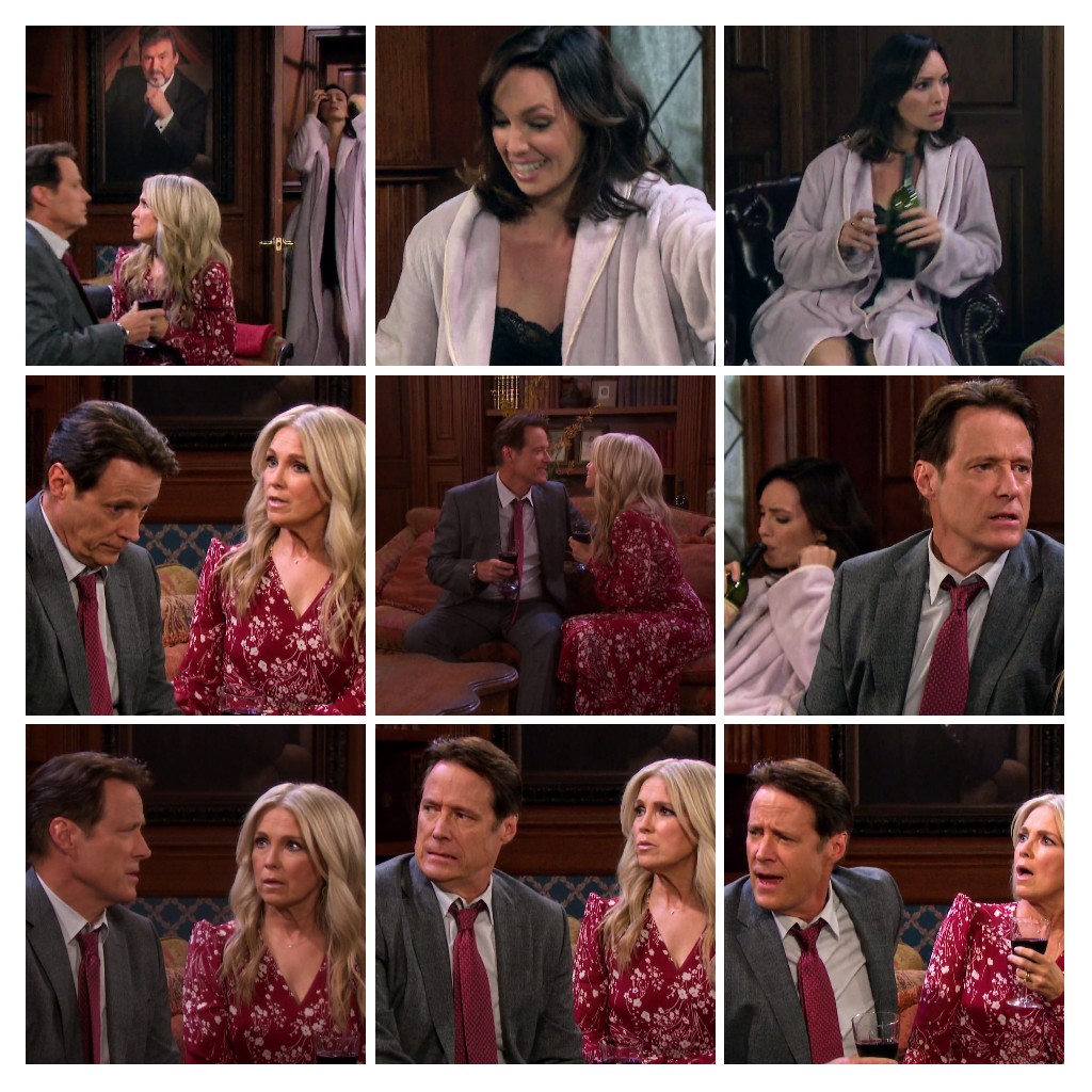 TeamJckDeveraux's tweet photo. "So your the in-laws, that's right you hate Gabi too! Good 🍷, there's some left" Someone should clue Jack on Jennifer's addiction and shouldn't drink
#romanceinterrupted #jnj 🙈🙉🙊
@matthew_ashford #emilyobrien #missyreeves https://t.co/AQ057K7M3k