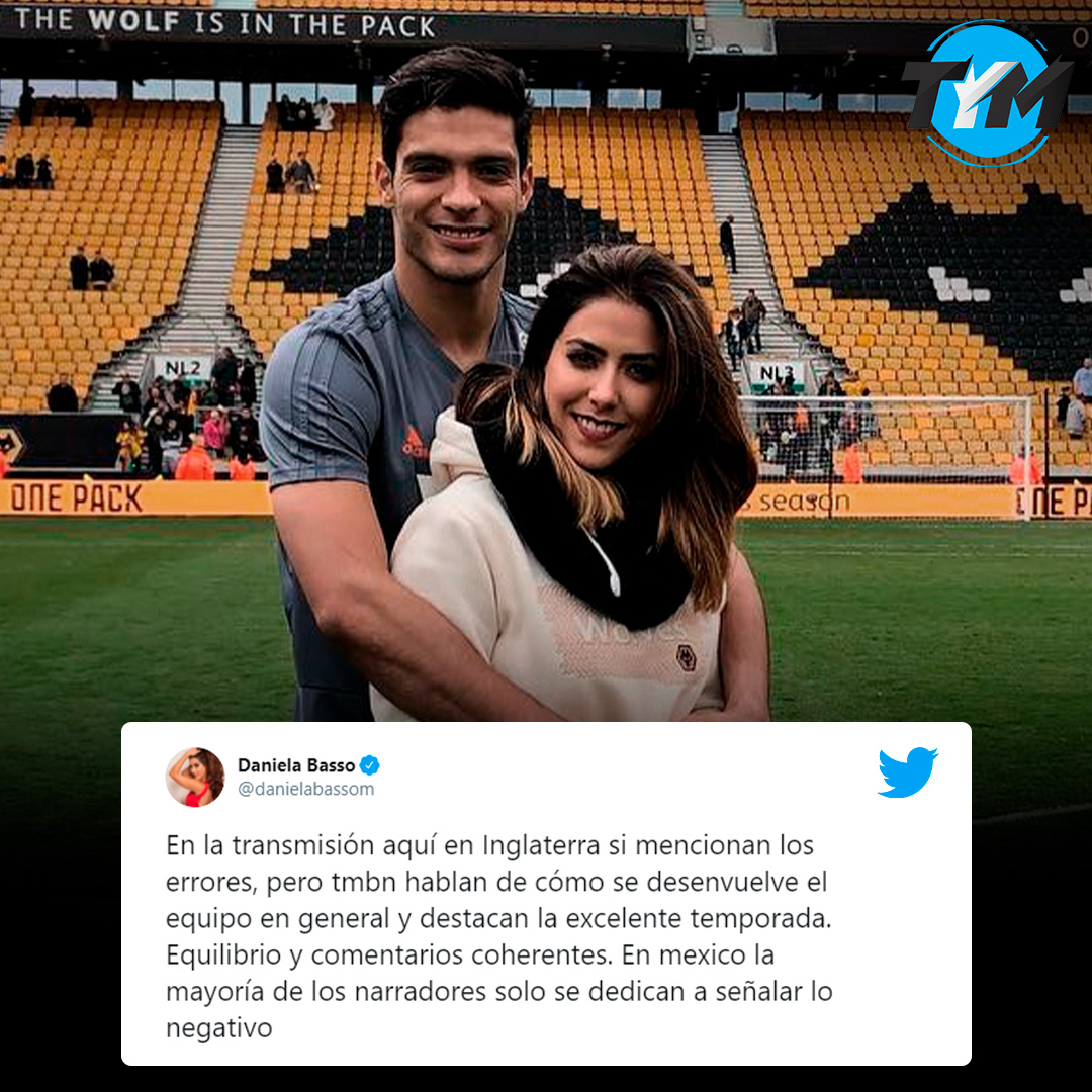 ZonaMixtaTyM's tweet photo. ¡ En defensa de la manada ! 💪🐺
📲 @danielabassom no estuvo de acuerdo con las críticas para @Raul_Jimenez9 y los @Wolves ante la eliminación de la #EuropaLeague
#TyM #rauljimenez #danielabasso #wolves #LigaPremierTD https://t.co/CXPYnnBxyP