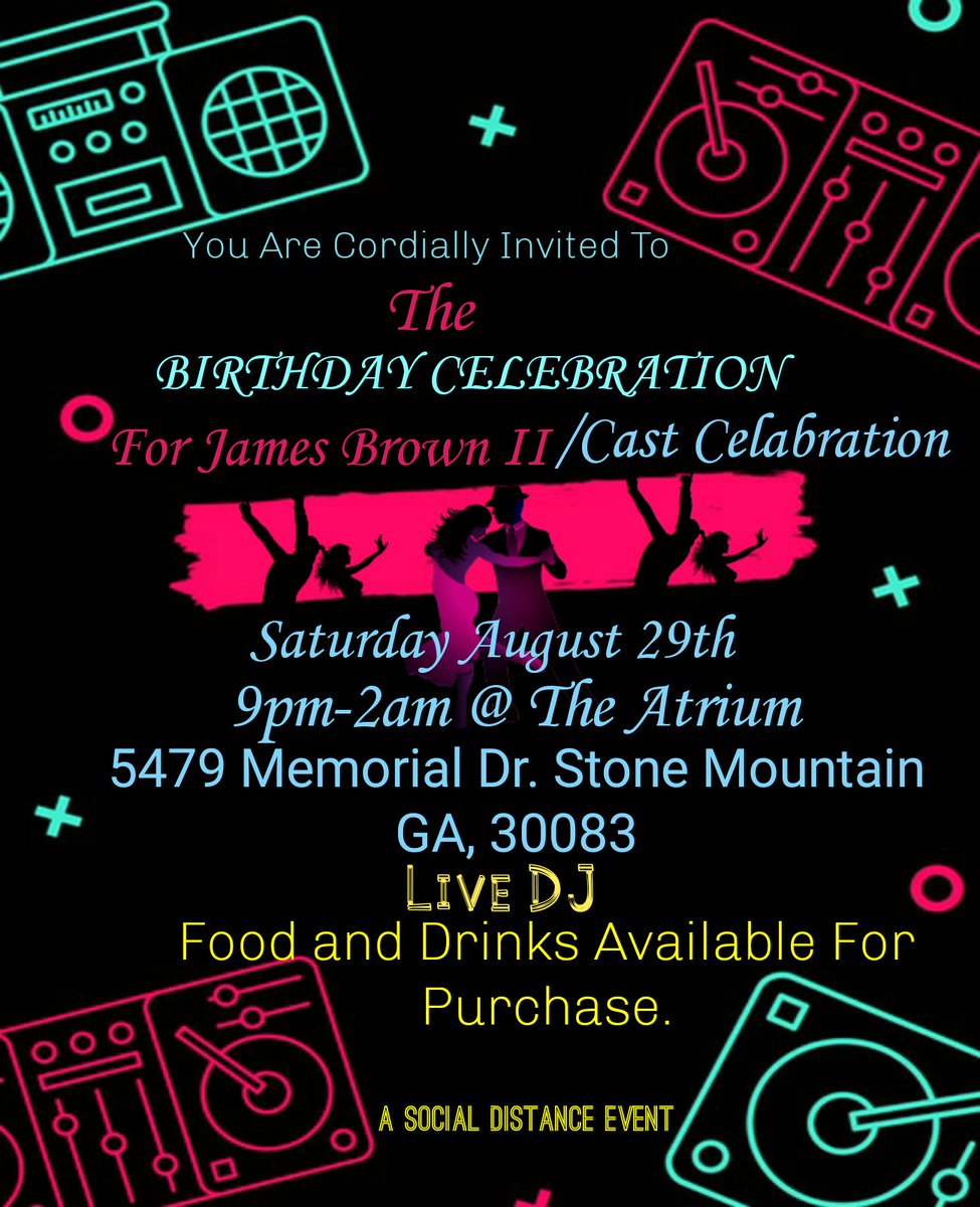 BOOMER TV PRODUCTIONS
Presents
"INLAWS AND OUTLAWS"
The Hit Stage Play by James Brown ll
@ The Atrium 5479 Memorial Drive Stone Mountain GA. 30083 
Saturday AUG. 29th @ 6pm 
Doors Open 5pm 
Tickets $35 in Advance 
eventbrite.com