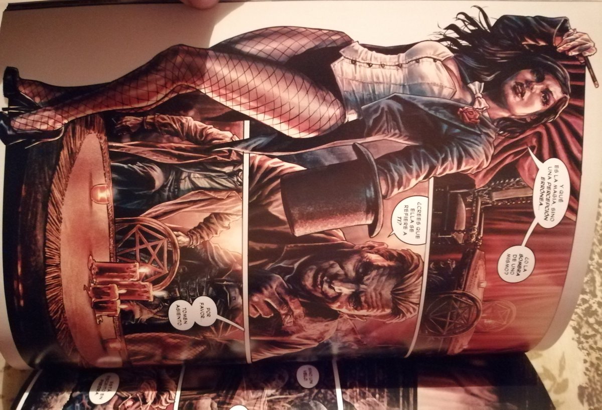 KenobiLinkap's tweet photo. Siempre me ah gustado mucho este tipo de arte
#BatmanDamned es una brutalidad
Realmente cada página es una maldita pasada
#Zatanna #constantine #DCBlackLabel #leebermejo #BrianAzarello https://t.co/bWN2UtdJjJ