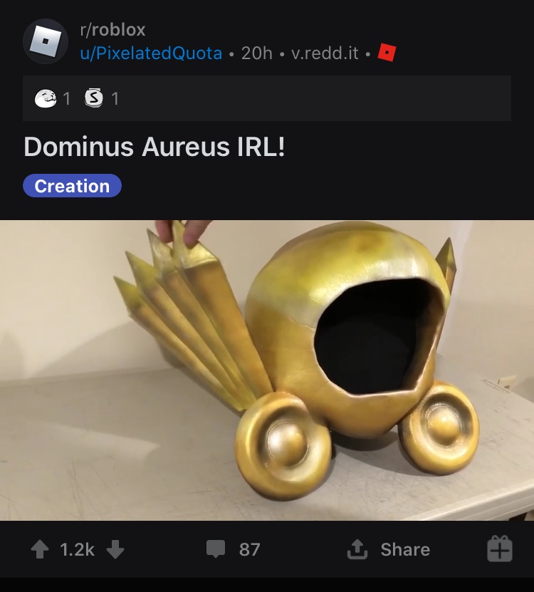 New dominus? : r/roblox