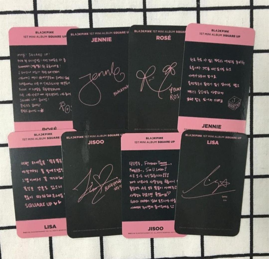  #VSPHGOs «BATCH 3 UNOFFICIAL GOODS»☆BLACKPINK SQUARE UP REPLICA PCS » P180 set →can choose version○DOO:September 5○DOP:September 12□ETA: 1-3 weeks reply mine or dm us to order