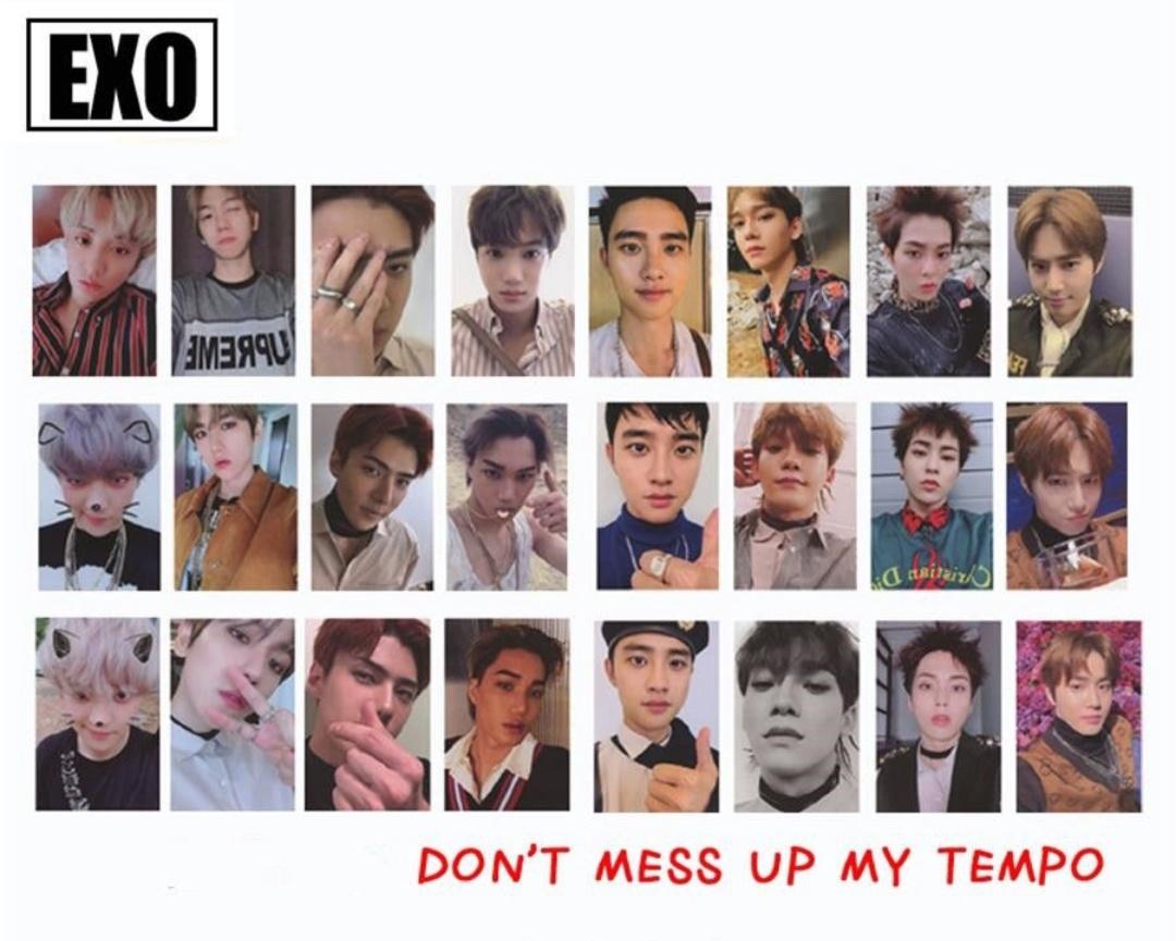  #VSPHGOs «BATCH 3 UNOFFICIAL GOODS»☆EXO DON'T MESS UP MY TEMPO REPLICA PCS » P150 set →can choose version○DOO:September 5○DOP:September 12□ETA: 1-3 weeks reply mine or dm us to order