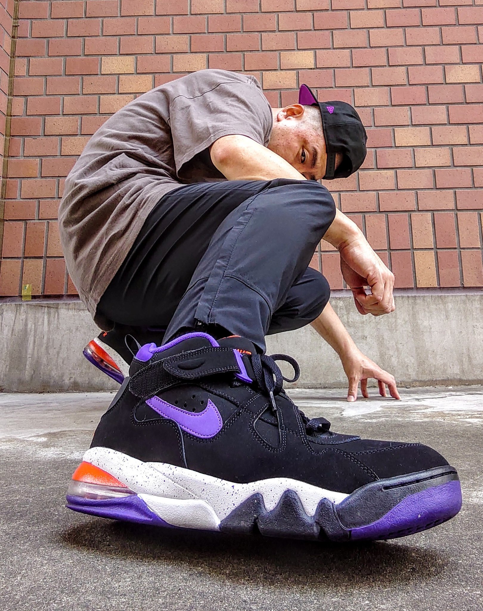 Air force max top cb on feet
