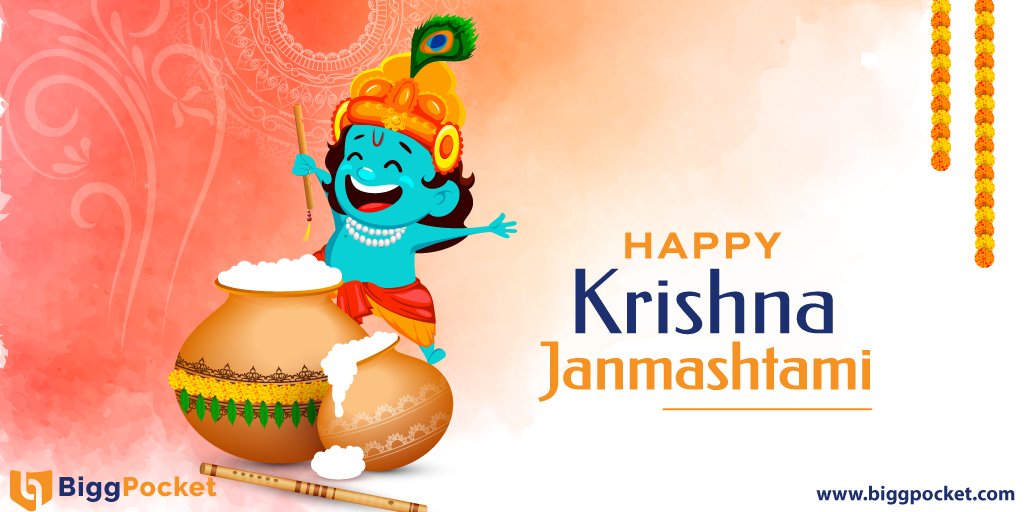 bigg_pocket's tweet photo. May Shri Krishna shower you with his choicest blessings on the auspicious day of Shri Krishna Janmashtami. Happy Janmashtami

#janmashtami #krishna #lordkrishna #krishnajanmashtami #radhakrishna #happyjanmashtami #radha #radhakrishn https://t.co/lGzeMihPol