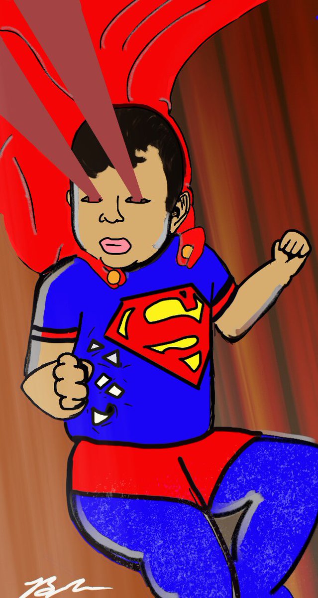 Decided to draw my niece as her mom’s fave superhero 😁 Not perfect but I’m getting better