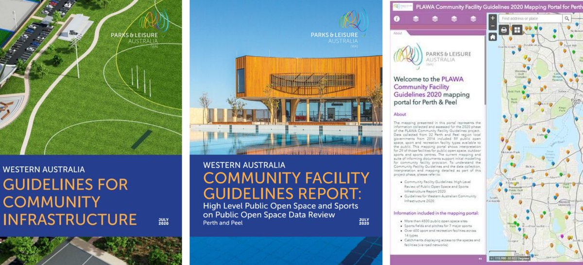 The Community Facility Guidelines project was initiated with the aim of developing resources for industry practitioners to assist with POS, sport &amp; recreation facility strategic planning &amp; development.  Three resources in this project have been released parksleisure.com.au/Site/emails/em…