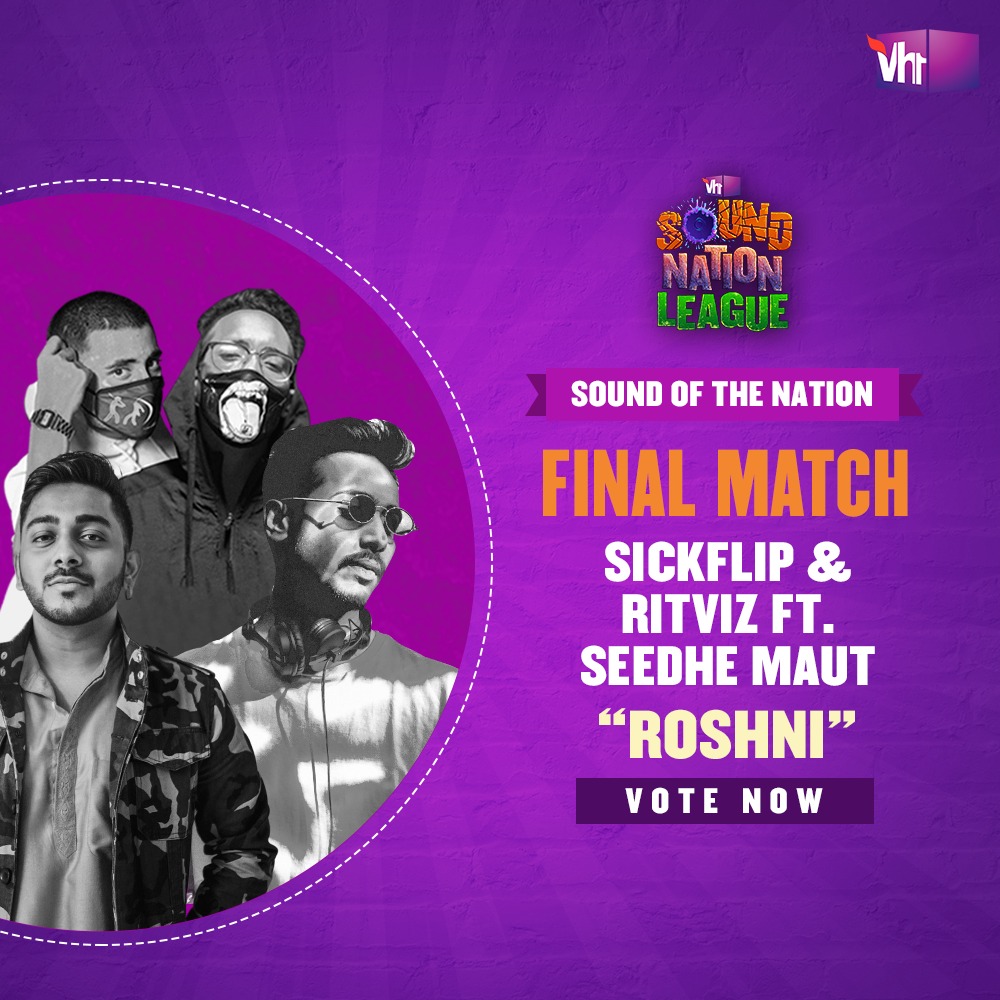 Is India ready to take in some Roshni? Make it happen with your vote! RT and Like this tweet to make it the sound of the nation! #Vh1SoundNationLeague

#SeedheMaut #Ritviz #SickFlip #Vh1India #GetWithIt