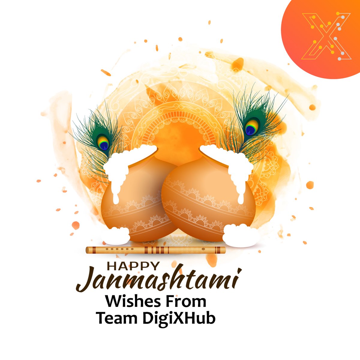 DigixhubSocial's tweet photo. Happy #Janmashtami, May Lord Krishna enrich your life with all his blessings.

#HappyJanmashtami #LordKrishna #festival #celebrations #Divine #God #Spirituality #strength #Happiness #Prosperity #Success #India #stayhome #blessings #workfromhome #facebook https://t.co/mUHb8N9uZp