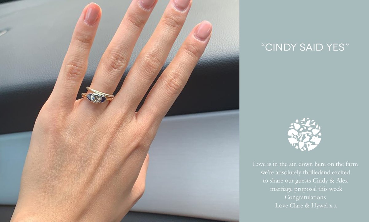 Our little Love Nest! We're feeling a little emotional this morning as we've had another guest marriage proposal 😍 Huge congratulations Cindy &amp; Alex. Thank you for sharing your special moment with us at #RowleyFarm 
#weddingwednesay #shesaidyes #lovenest #worcestershirehour