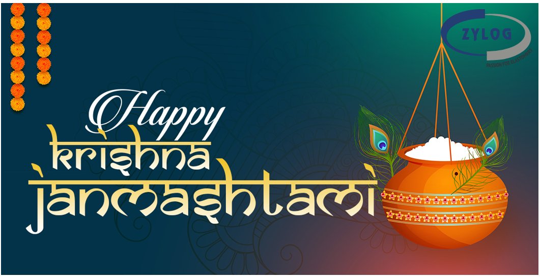 elastocomp's tweet photo. Zylog wishes you all a very Happy Krishna Janmashtami.

#Zylog #festivalseason #janmashtami2020 #safetyfirst #stayinspired #staypositive https://t.co/0t2QP8RcFK