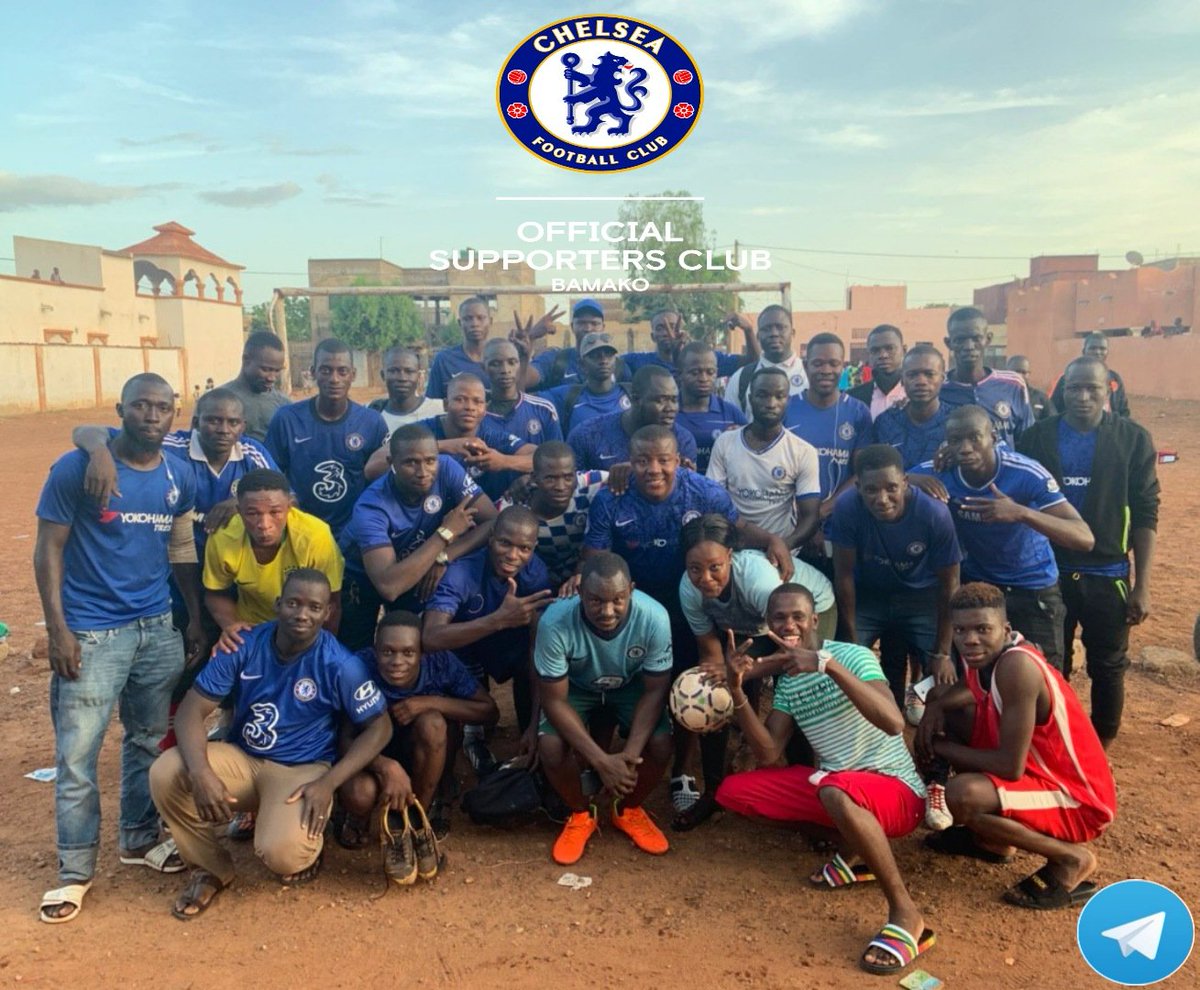 ChelseaMaliFC's tweet photo. #CHELSEA_FAN_CLUB_MALI_OFFICIEL🇲🇱
Un match nul à décider sort de la rencontre amicale entre Succès Foot et Fans de Chelsea

#Succès_Foot 2-2 #Chelsea_Fans
Gaoussou Keïta
Barou Sanogo

La fête était trop belle, avec une organisation réussie 
Mention spéciale à @Bsamake https://t.co/QwsTlaWP80