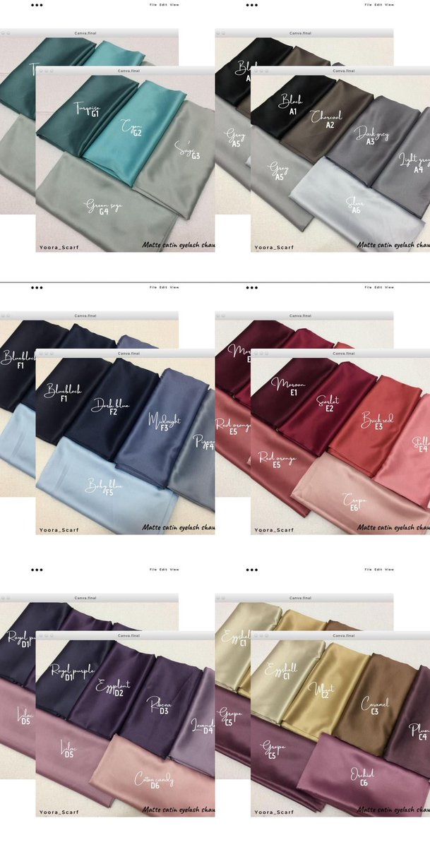 SarahTajuddin's tweet photo. @Eyrapykod Thank you for this thread❤️

OMG lawaaa kann satin shawl ni😍😍😍 only for RM 25 guysss‼️‼️
We have so many colours 😍

Come and pm me now before too late😭
⬇️
https://t.co/Kv823qrrVY https://t.co/DU4pXXhILB