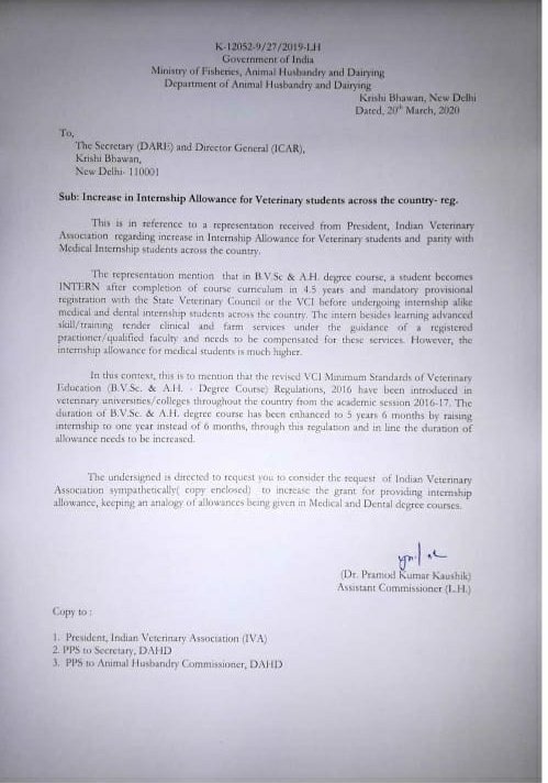 PRATHAMESHKABA1's tweet photo. #IncreaseInternshipAllowance
#NEWVCI2016
#kyaHuaTeraWada
@girirajsinghbjp 
@drsanjeevbalyan 
@icarindia 
@Dept_of_AHD 
@SunilKedar1111 
@DrMohanBhagwat
@RRPSpeaks
@AUThackeray
@CMOMaharashtra
@Chirantan200 
@bharanemamaNCP 
@HRDMinistry
plzz look into the matter ! @timesofindia https://t.co/8eum8EnCTS