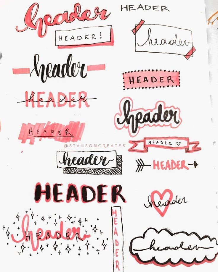 Aesthetic notes ideas