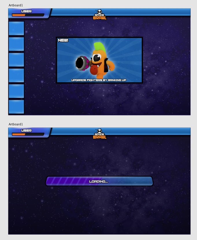 space_brawl's tweet photo. Our designer alex is working on the menu layout 
#game #spacebrawl #stickarena #newgame #game #browsergame https://t.co/slPwxdiFhT