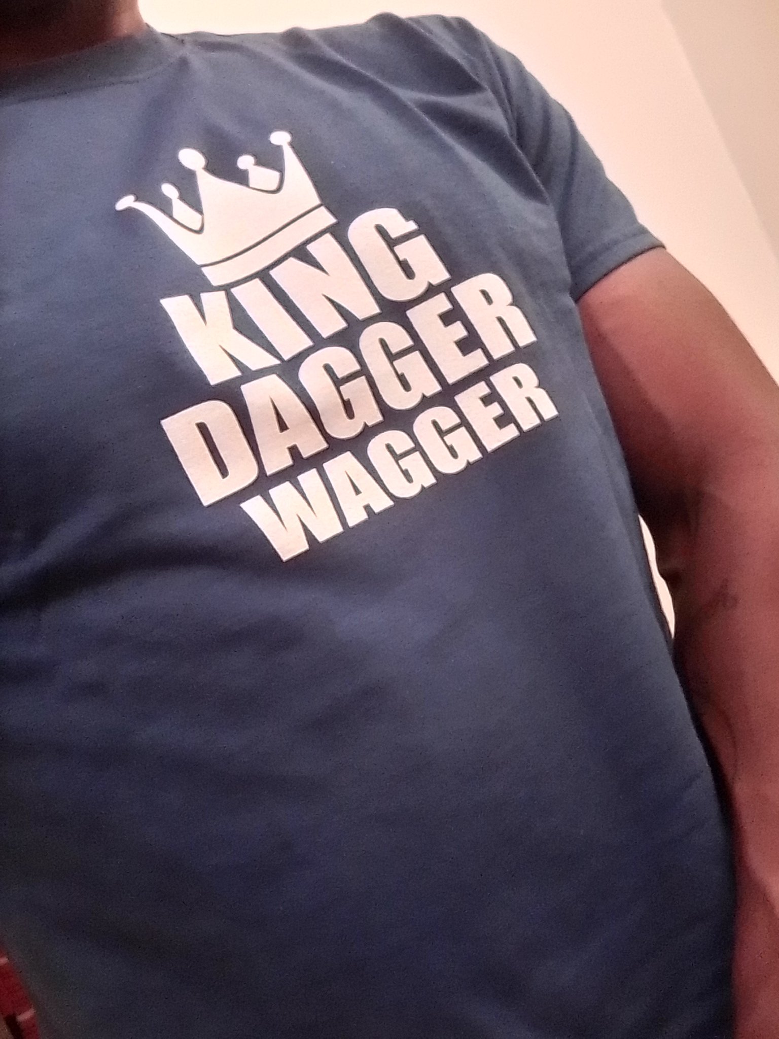 KingDaggerWagger on X: Get your king DAGGER WAGGER shirts now..  t.coMBO4Cy1GWW  X