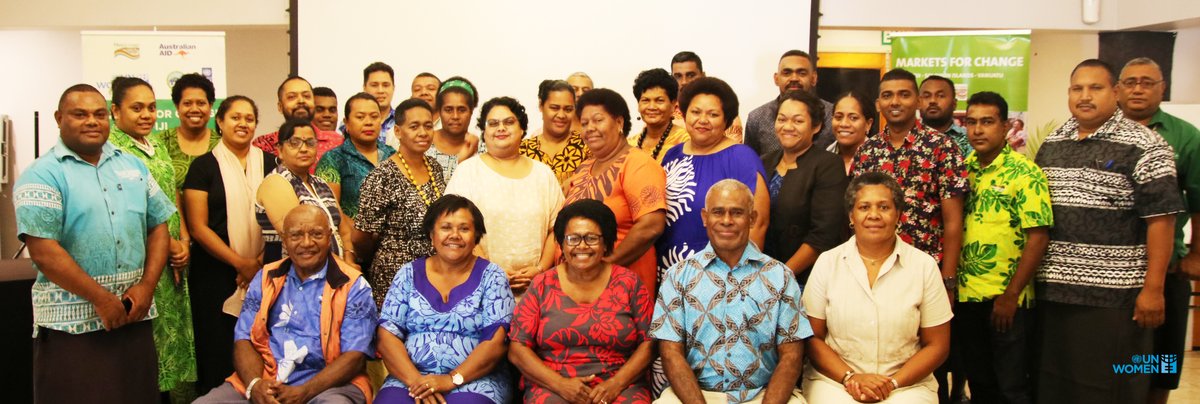 unwomenpacific's tweet photo. The @UN Women #MarketsForChange (M4C) #Fiji Project Working Committee is in #Lautoka to assess progress thus far in 2020, focusing on best practices &amp; lessons learnt from #COVID19 &amp; #TCHarold responses. @dfat, @MFATNZ &amp; @CanadaDev support #M4C. https://t.co/7b53MIY7uu