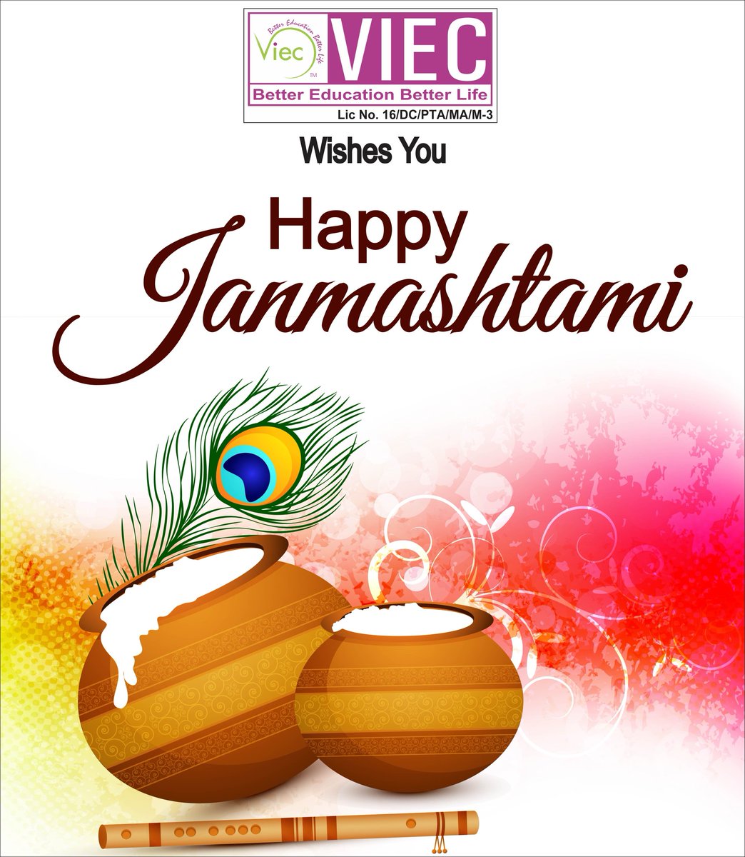 viecconsultants's tweet photo. VIEC wishes you Happy Janmashtami. May this auspicious occasion of Shri Krishna Janmashtami bring a lot of positivity, peace and harmony in your life. #श्री_कृष्ण_जन्माष्टमी #Janmashtami #VIEC https://t.co/0zxAqacVNY