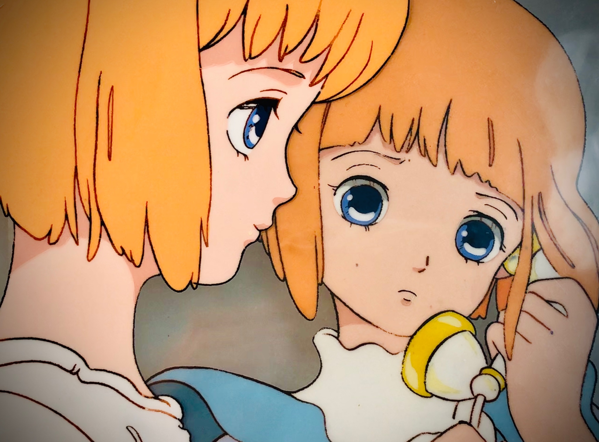 とんがり帽子のメモル メモルとマリエル セル画 聞き辛い とんがり帽子のメモル メモルとマリエル セル画 聞き辛い