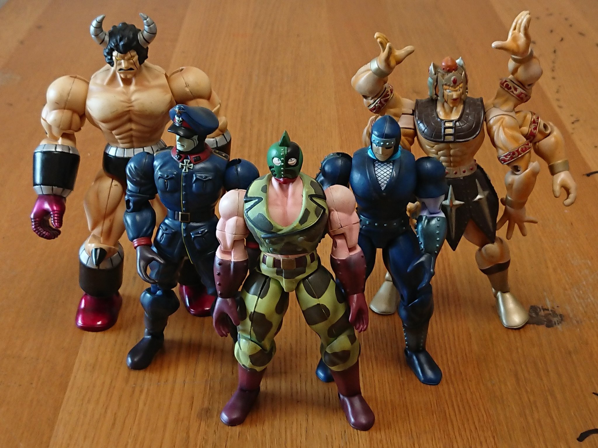 リアルサープラス 浪漫堂 キン肉マン ソルジャーチーム ザ ニンジャ アシュラマン ブロッケンjr 超目玉アイテム