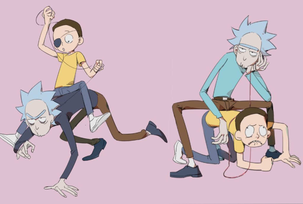 heye4real's tweet photo. 刚刚居然有张发过了，可恶
#rickandmorty https://t.co/D1a7u9ykG5