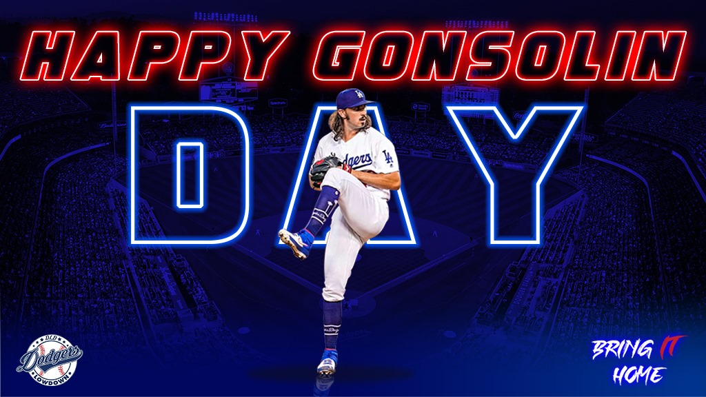 DodgersTailgate's tweet photo. Happy Gonsolin Day!
#GonsolinDay #Gooose #BringItHome #Dodgers https://t.co/FZOr9vuoHh