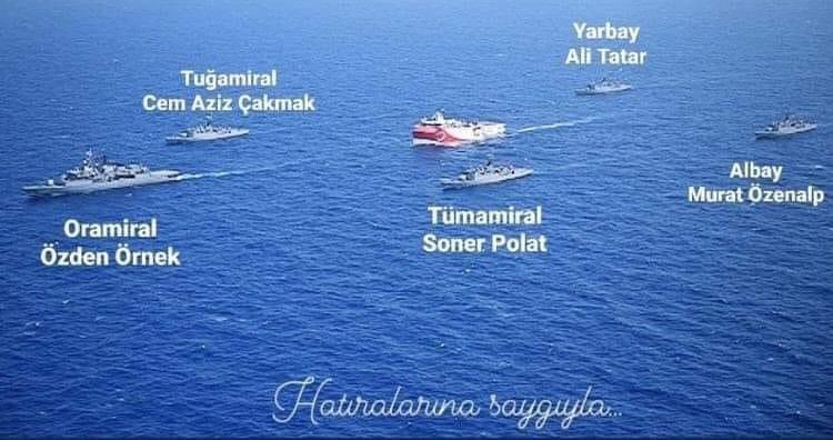 Mavi Vatan Misak-ı Millinin denizlerdeki karşılığıdır. Siyasi desteğim tamdır, hiçbir taviz verilemez.

Bir askeri pilot olarak da devletimiz, milletimiz nerede, ne zaman ihtiyaç duyarsa ona da hazırım.
Yunanistan bunu böyle bilsin!