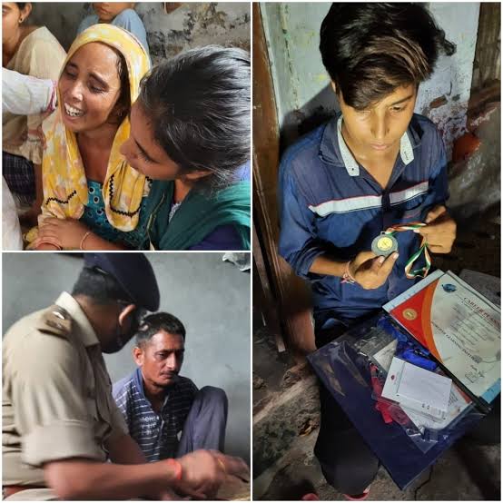 Sameer26406740's tweet photo. A tea seller's daughter 19 year old sudeeksha bhati topped cbsc board exam &amp; got a scholarship of INR 3.8cr in Boston University USA.
    Two person harassed &amp; chased her on bike in UP she met with accident &amp; died with many unfulfilled dreams.
#justiceforsudeekshabhati https://t.co/p3sNvHkBus