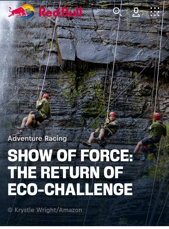 Addicted2Advent's tweet image. After a 16-year hiatus, the original gonzo reality show, Eco-Challenge, is back. This is the story of the crazy adventure behind the crazy adventure race.

Tune in 14 Aug on Amazon Prime!!!!

And yes, we have a South African team who participates too.

redbull.com/us-en/theredbu…