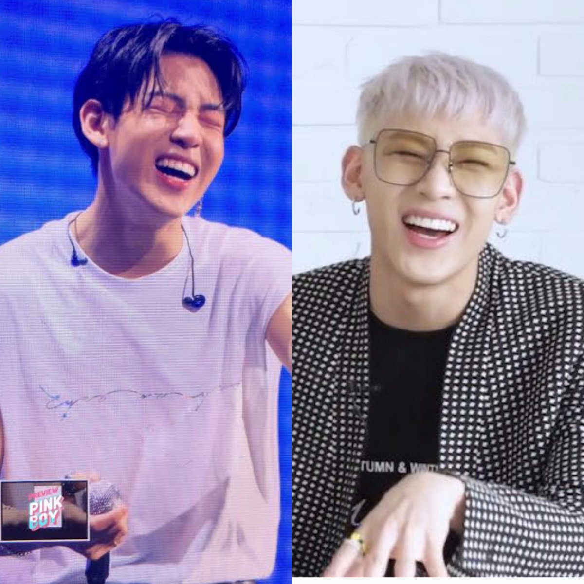 He's so adorable when he laughs, i can't--- #GOT7  #갓세븐  @GOT7Official  @BamBam1A