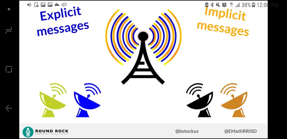 JookieTookie's tweet photo. What implicit messages are YOU sending about math? @bstockus @BuildMathMinds #buildmathminds20 https://t.co/Btvcgv0FTW