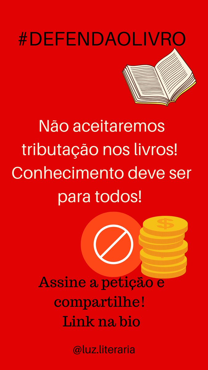 luzliteraria's tweet photo. #DEFENDAOLIVRO https://t.co/X46YGc8lSk
