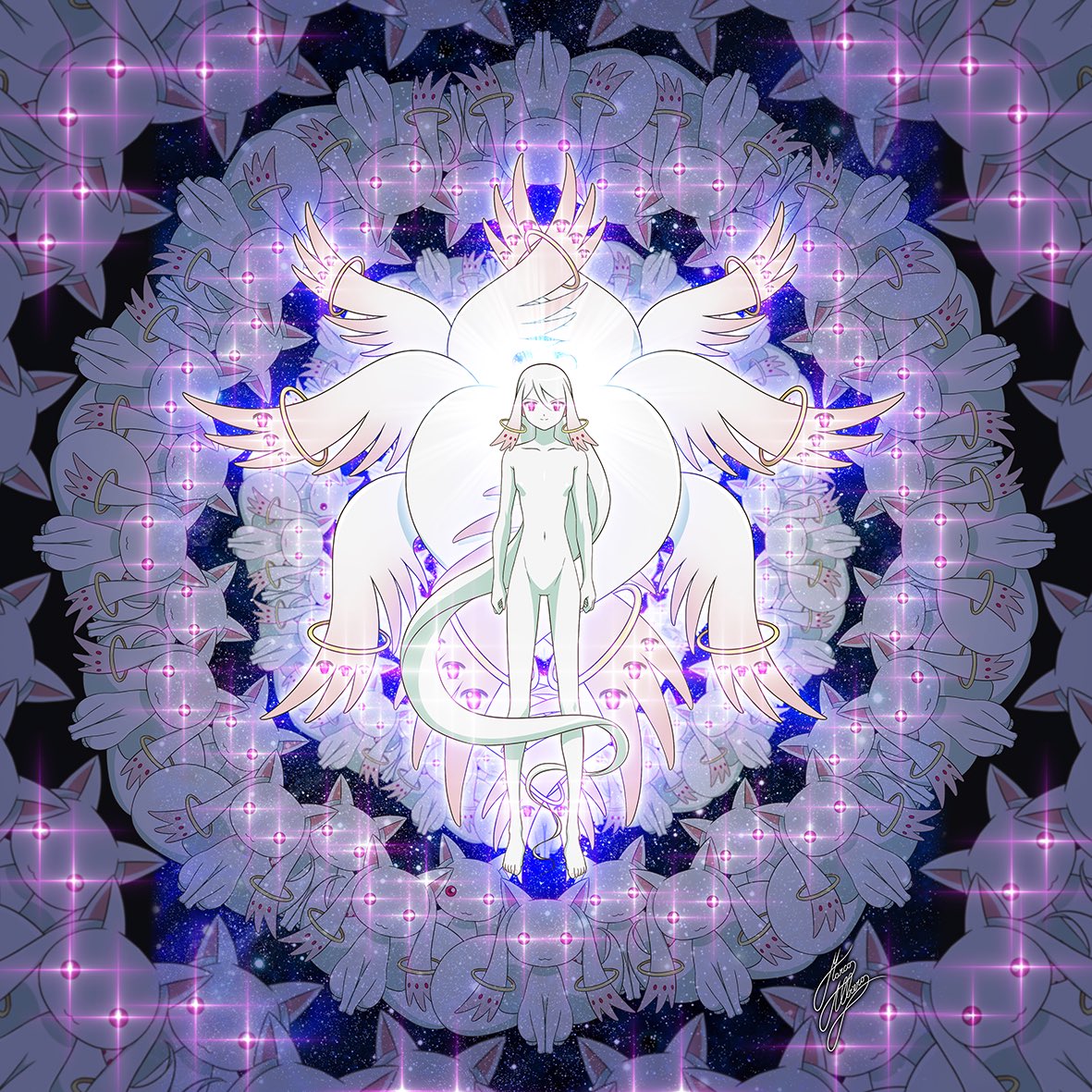 AlbieroMarcoArt's tweet photo. ✨ #incubetor #seraphim #serafino #puellamagimadokamagica @magi_cal_puella #madokamagica #madoka #魔法少女まどかマギカ #marcoalbiero #albieromarco #marcoalbieroart #mahoshojomadokamagica #magicaquartet #umeaoki #hōbunsha   @wacom  @wacom_info_jp @clipstudiopaint @madoka_magica✨ https://t.co/JKjuzF57DU