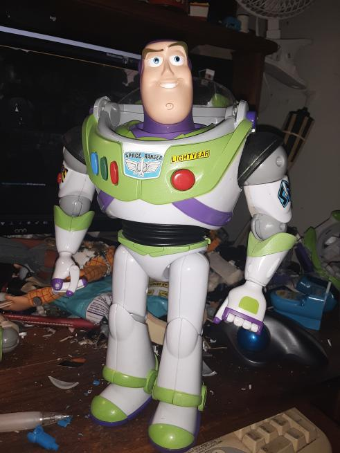 Drake0498's tweet photo. @todayigrewup hey David, I thought you'd like to see this. I finished his shoulders. https://t.co/nvVEO9oCMx