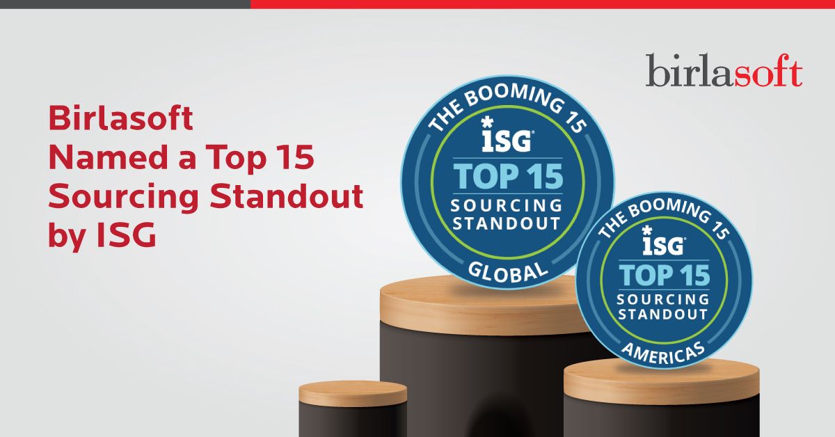 birlasoft's tweet photo. #pressrelease | Birlasoft named a Top 15 Sourcing Standout by @ISG_News, a leading global #technology research &amp; advisory firm. The recognition was in a accordance to the #2q2020 Global #ISGIndex™. https://t.co/mcLIEM8Gv8 #TheISGIndex™ #Recognition https://t.co/jbrEBFR1xm
